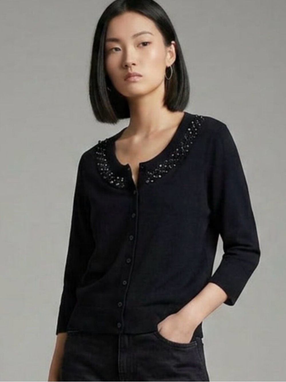 Kate Spade Black Cardigan